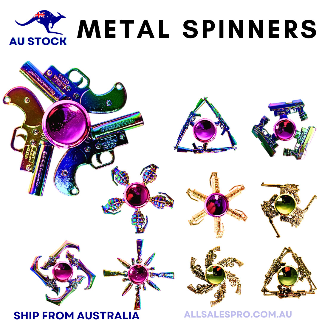 Metal Spinners Gyro Fidget Toys Hand Finger Spinners For Kids Autism Gift
