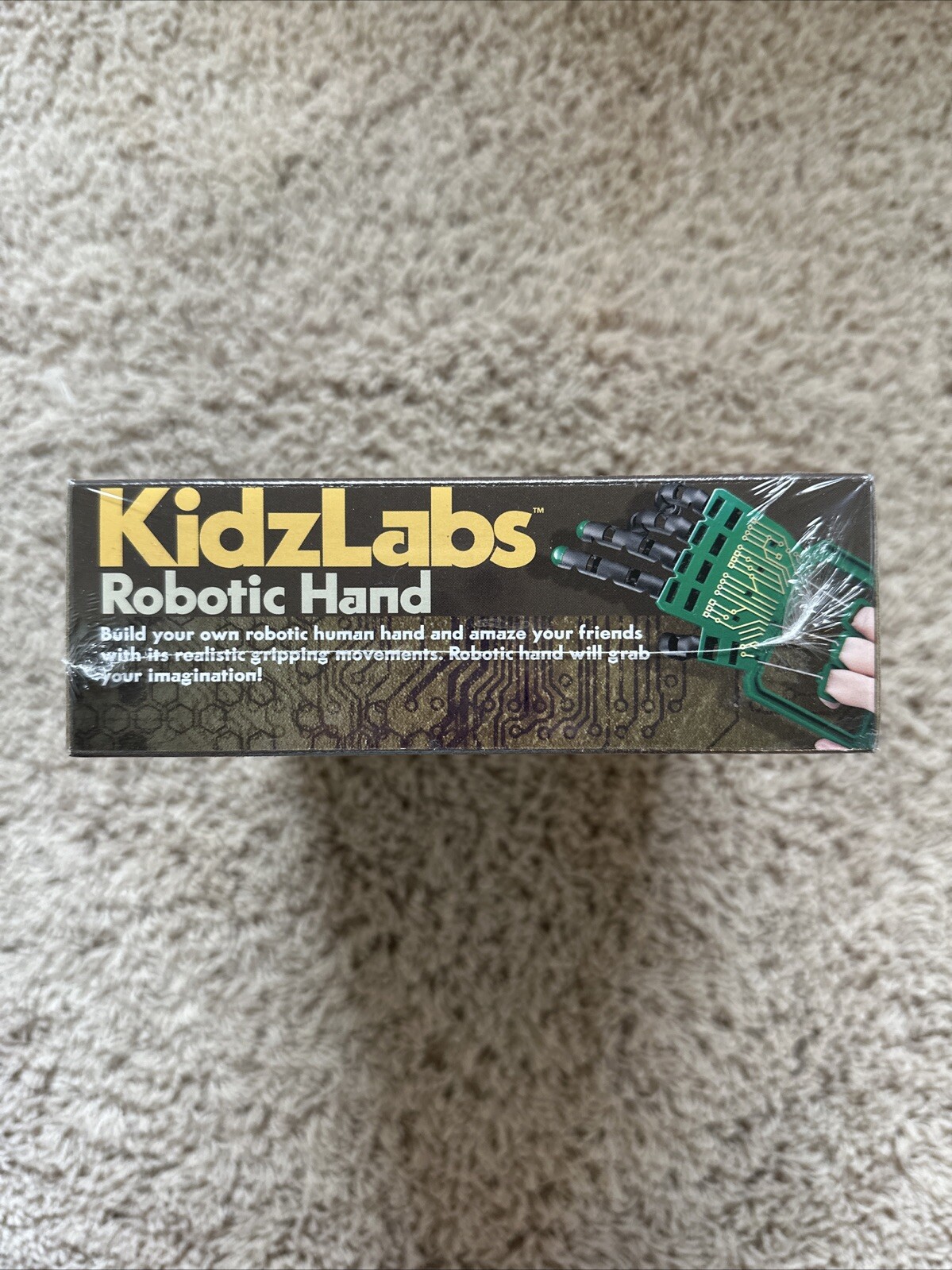 NEW KIDZ LABS, ROBOTIC HAND Science Kit 3774 NIB Sealed w/ light dust
