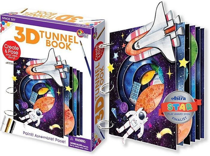 Make Your Own Space Astronaut Shuttle Planet Galaxy 3 Dimensional Book STEM