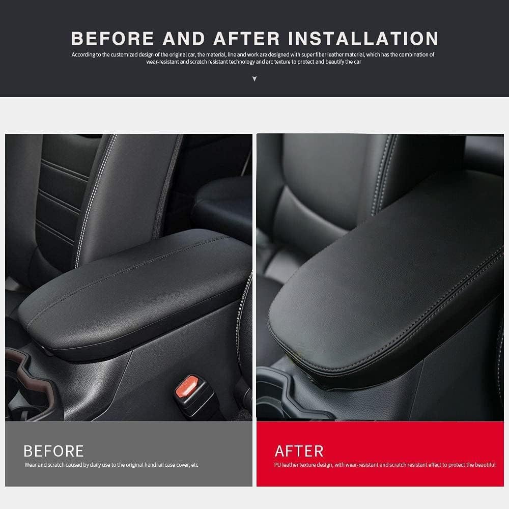 INTGET Center Console Armrest Cover for 2025 Toyota RAV4 Accessories 2024 202…
