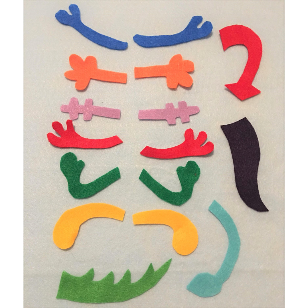 Build-A-Monster Felt Story Set – Celebrate Creativity and Silly Storytelling