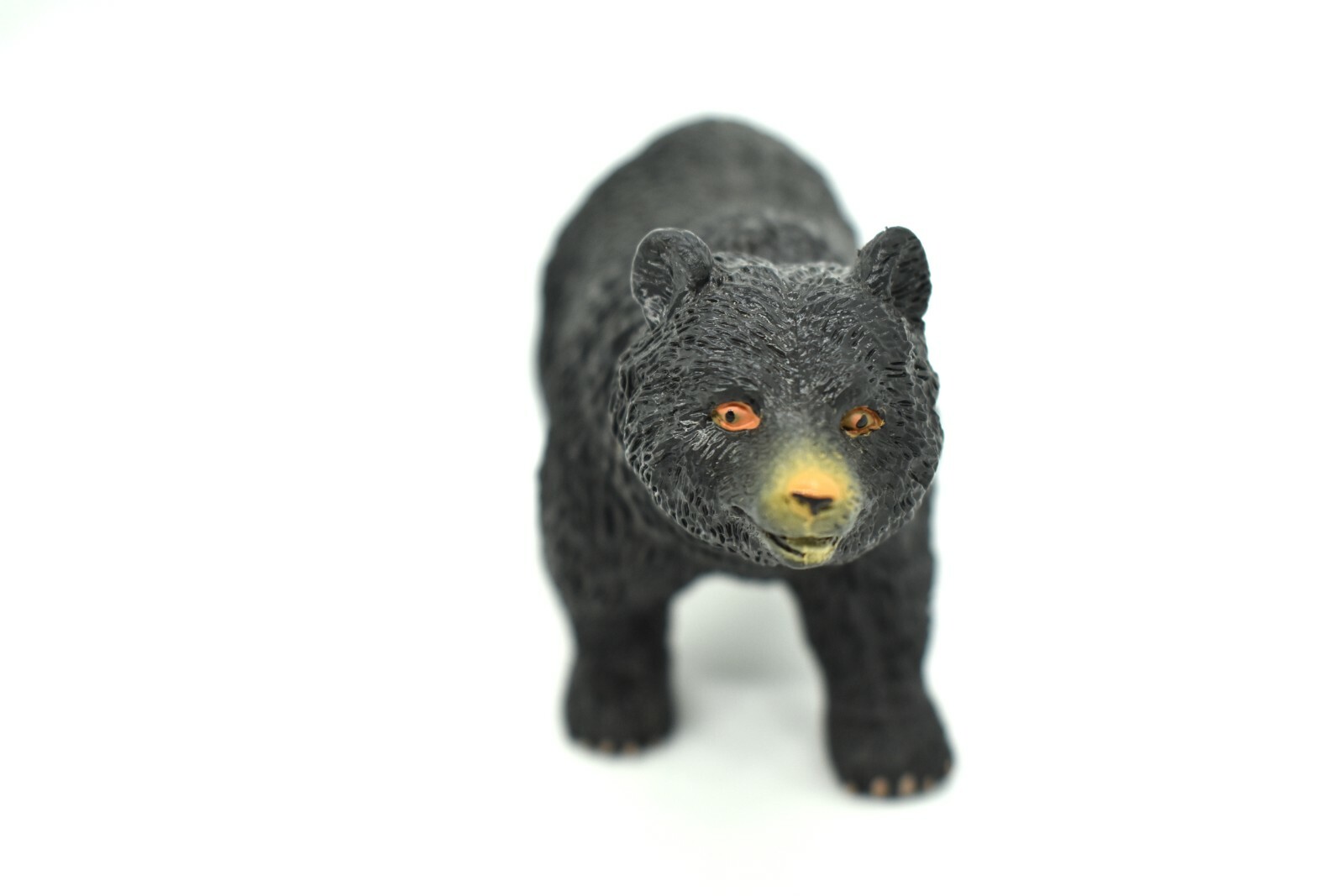 Black Bear, Very Nice Plastic Replica Toy Model 4.5″L x 2.3″H – OK08-B613