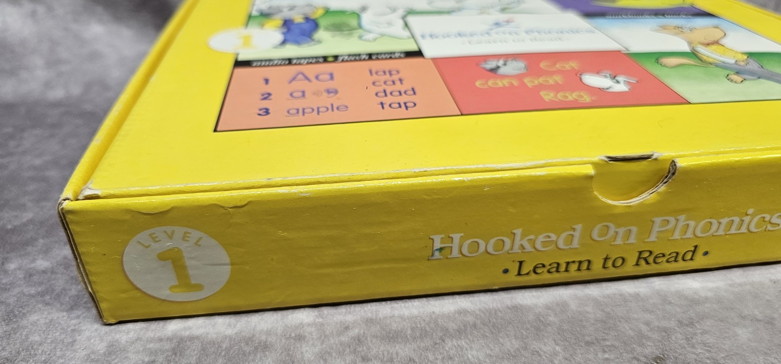 Vintage Hooked On Phonics Learn To Read Level 1 Cassette Tapes