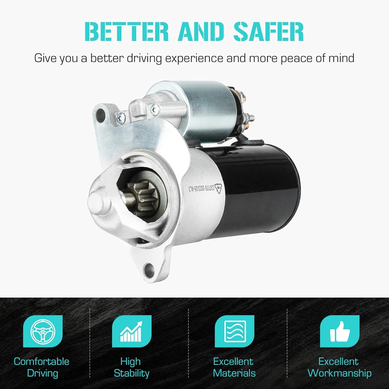 Starter (Only for Auto Transmission) Fit for Ford Aerostar 4.0L 4.0 1997,for