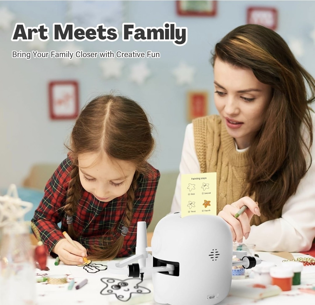 Interactive Educational Drawing Robot for Kids (New)