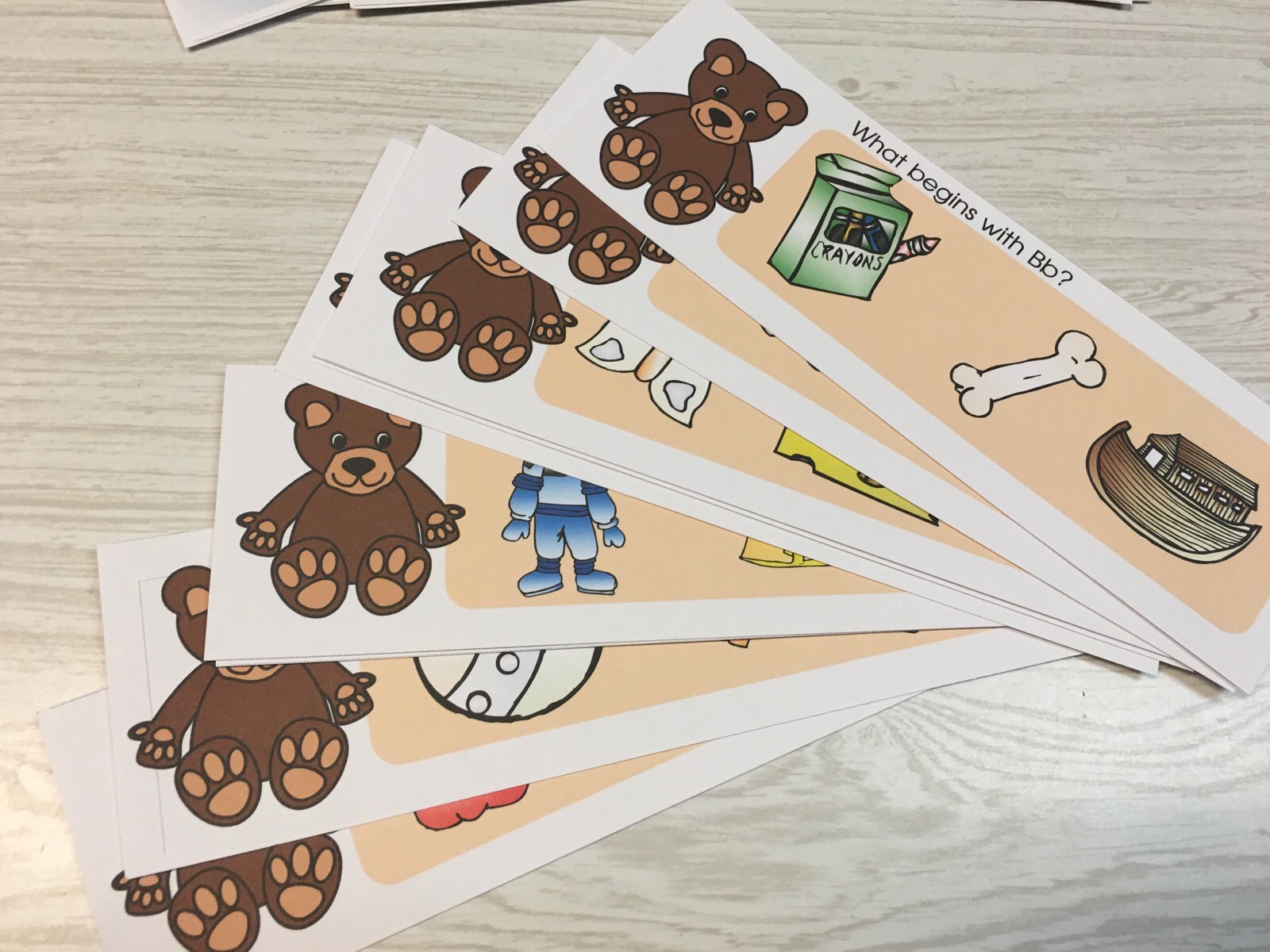 BEARS -THEMED Learning Activities Package – LAMINATED – Teaching supplies