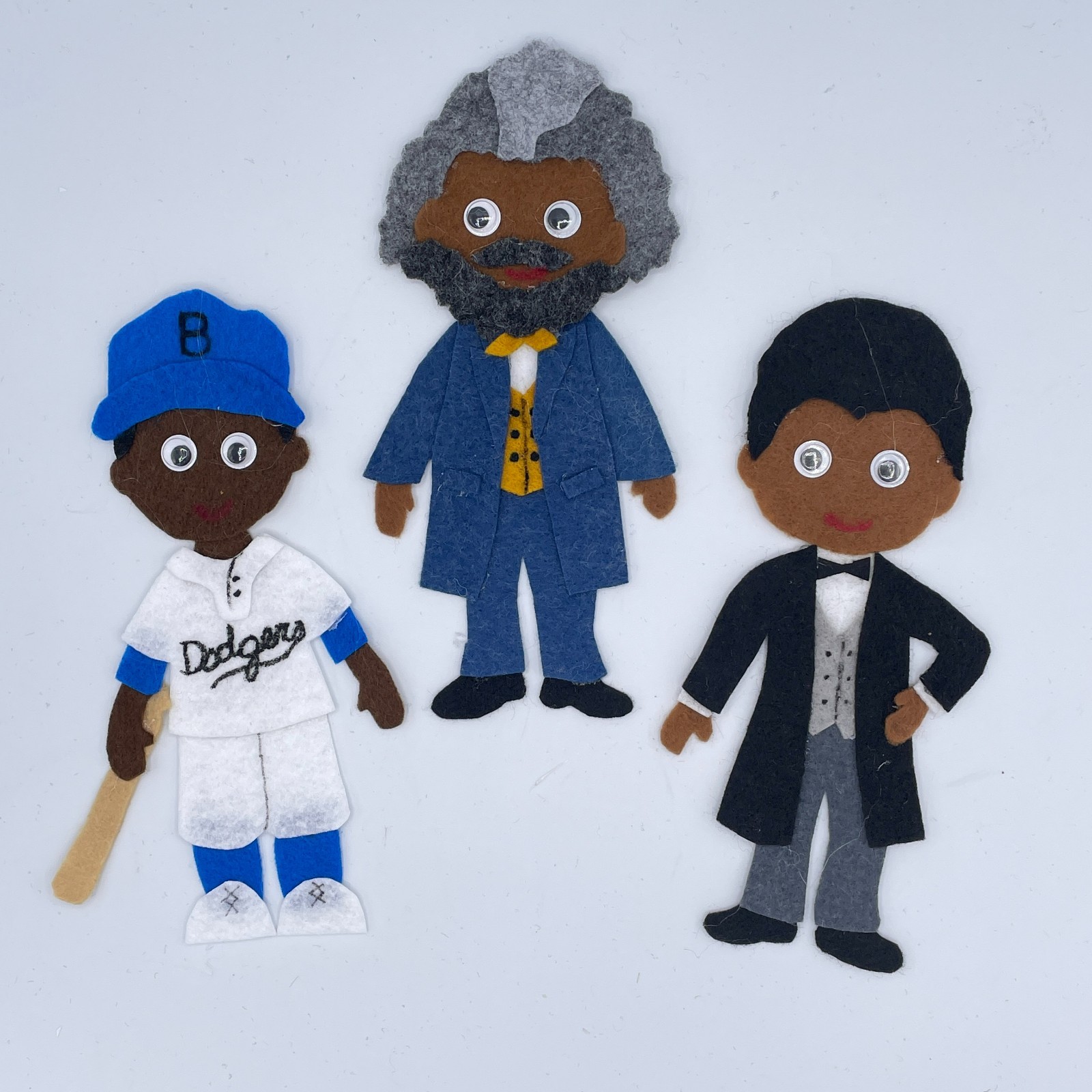 Black History Month Felt Story Set – Celebrate African American Trailblazers