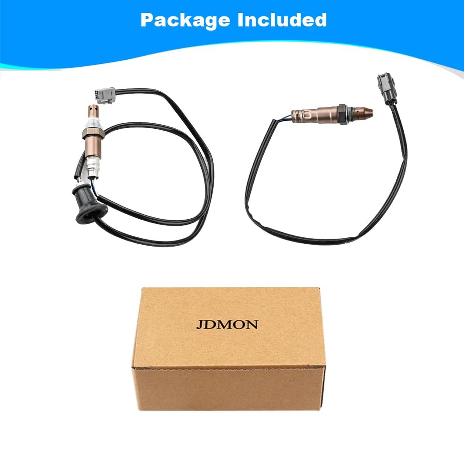 JDMON 2PCS O2 Oxygen Sensor Upstream & Downstream Replacement for Toyota Coro…