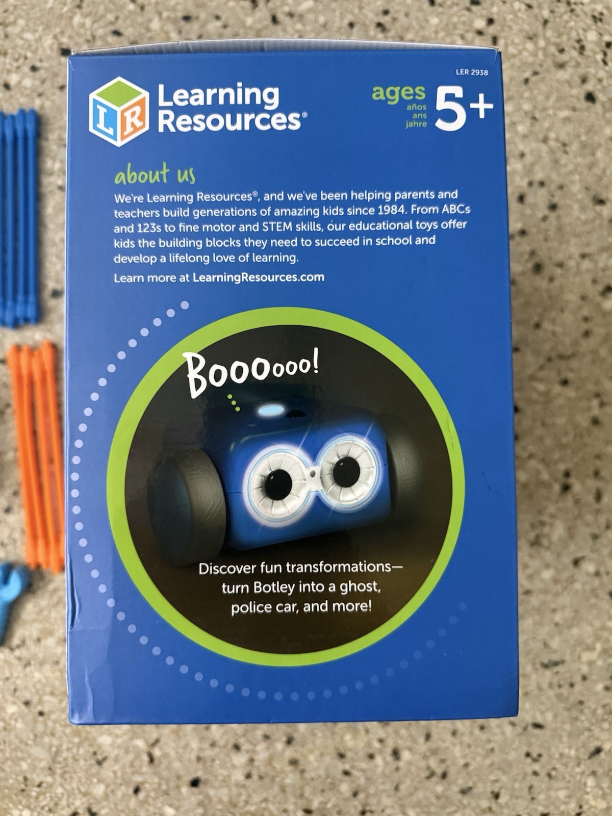 Learning Resources Botley 2.0 The Coding Robot 78-Piece STEM Set Complete Tested