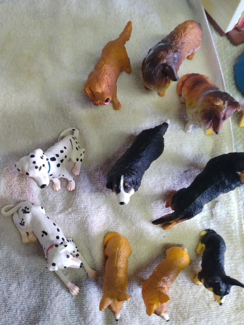 Constructive Playthings Dog Show Figure Incomplete Set with Additional Features