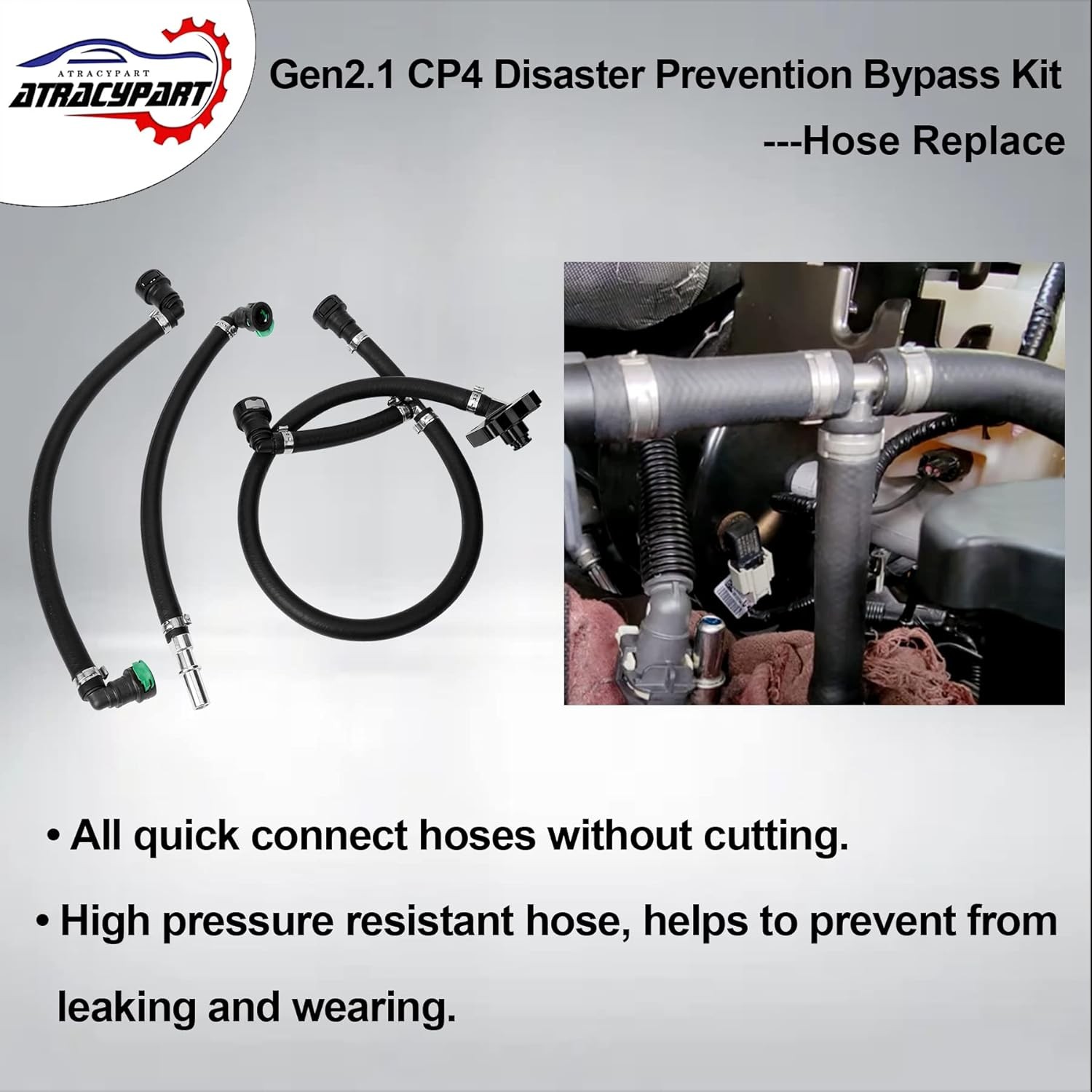 Diesel Gen2.1 CP4 Disaster Prevention Bypass Kit with Installation Instructions