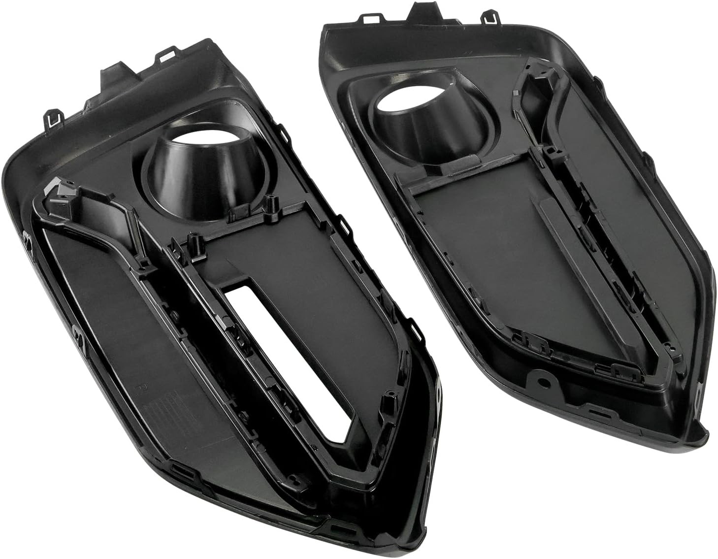 COOL STAR 1 Pair Front Fog Light Covers Compatible with Honda Civic Hatchback