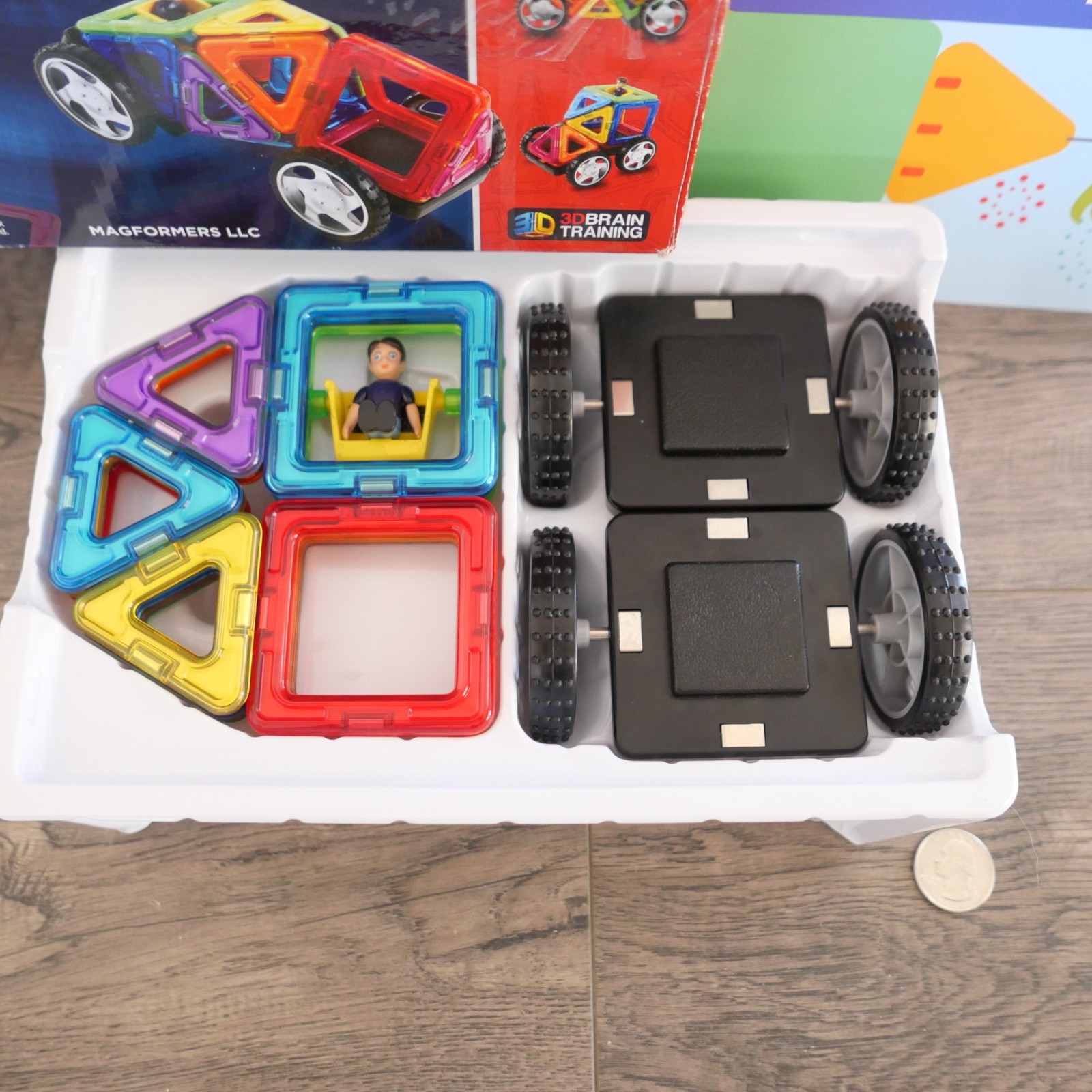 Magformers WOW Set 16-Piece Magnetic Construction Toy – STEM Learning