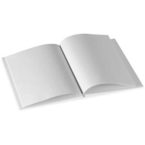 Ashley ASH107006 Hardcover Blank Book 28 Pages White