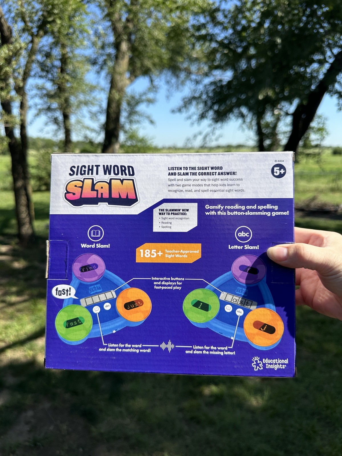 Sight Word Slam Educational Phonics Game Kids 5-7