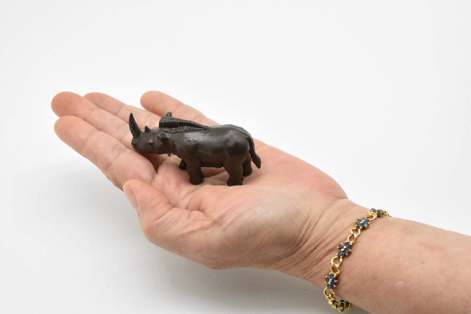 Rhino, Rhinoceros, Giant Ancient Rhino, Very Nice Plastic Reproduction 2 3/4″