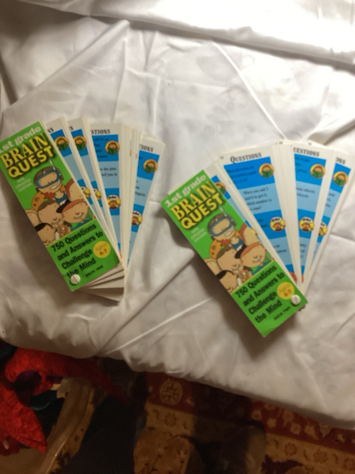Brain Quest Deck One And Deck Two 1st Grade
