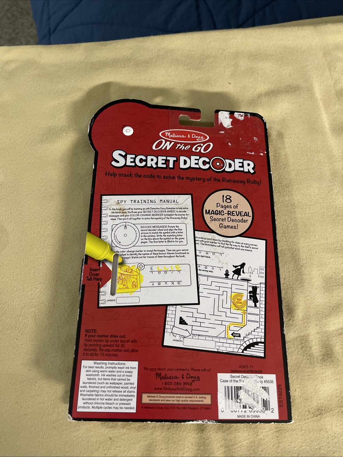 Melissa On The Go Secret Decoder Set