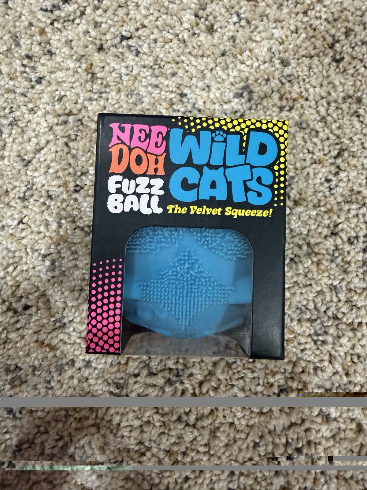 NWT One NeeDoh Fuzz Ball Wildcats Random Color