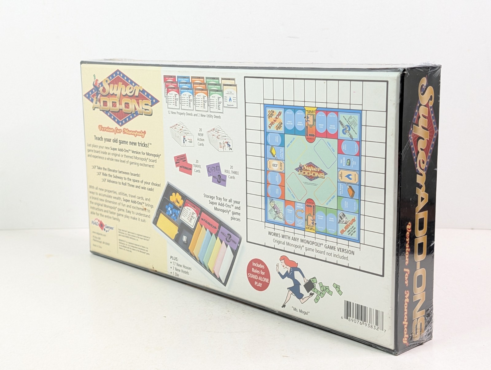 Super Add-Ons Version For Monopoly Game Board Party Family Fun 2 To 8 Players