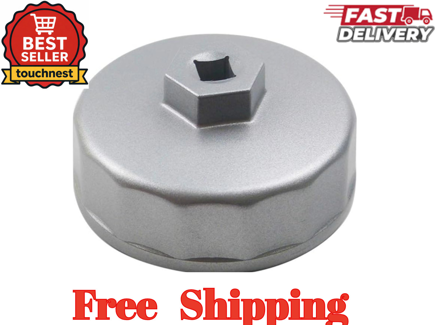 Heavy Duty 74mm 14 Flutes Oil Filter Wrench For Volkswagen, Mercedes Benz, VW,