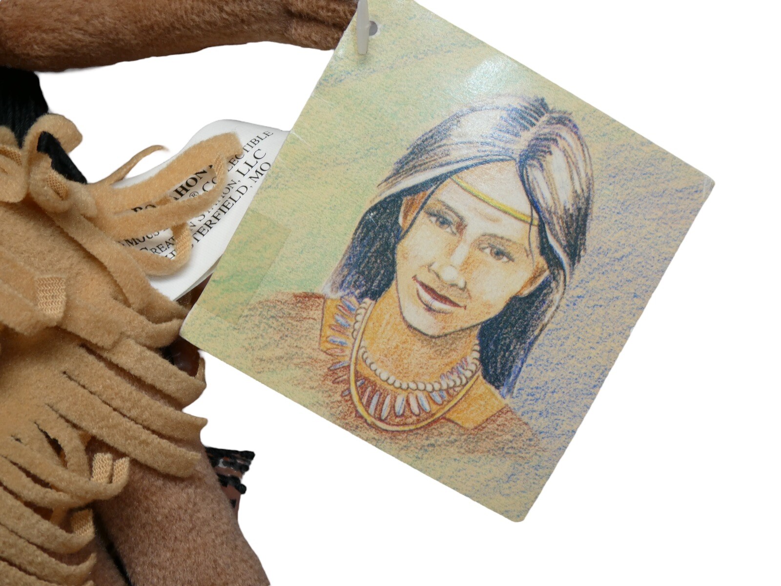 Creation Station Pocahontas Plush Doll Famous Be’an Collectible 11″ Tag Attached