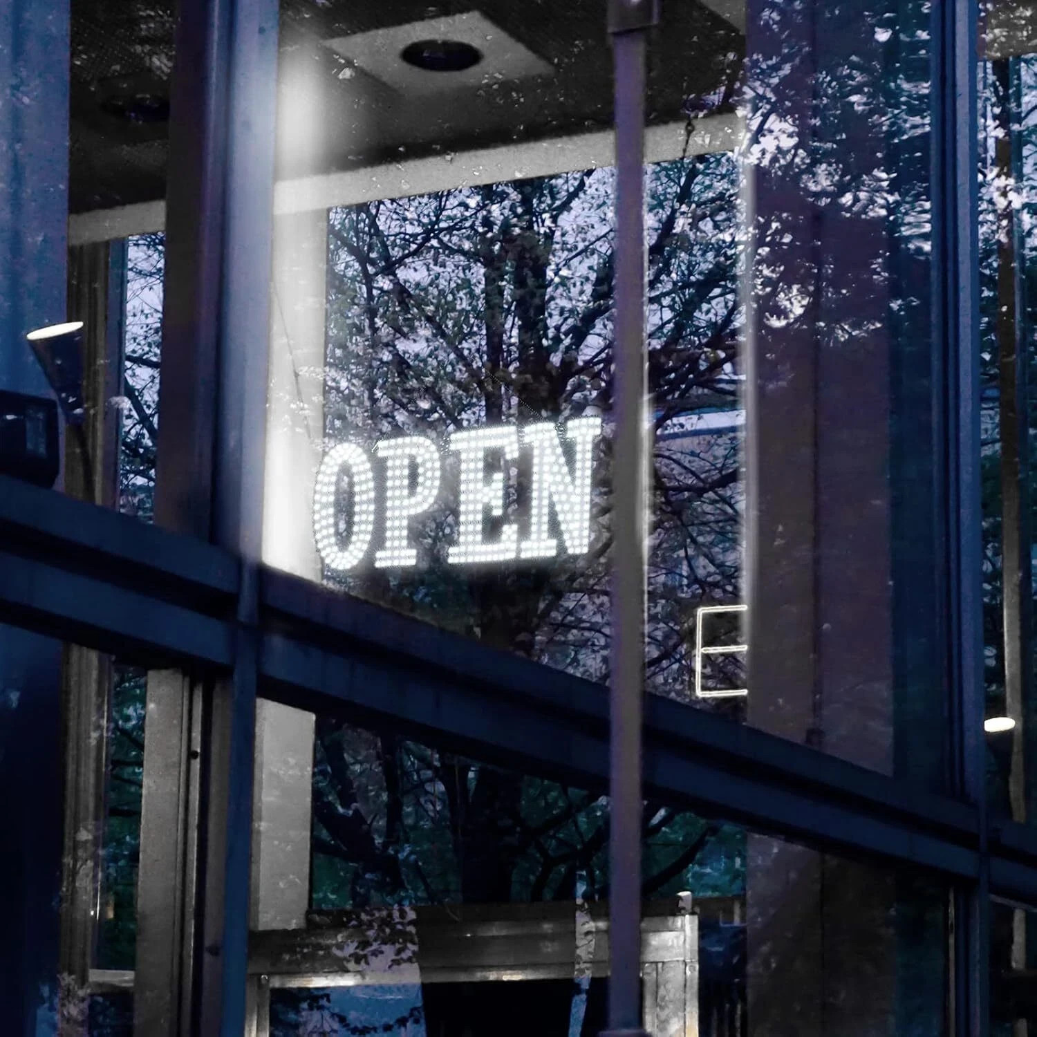 40″x14″ Extra Jumbo LED Open Signs for Business, Unique Design Super Bright Open