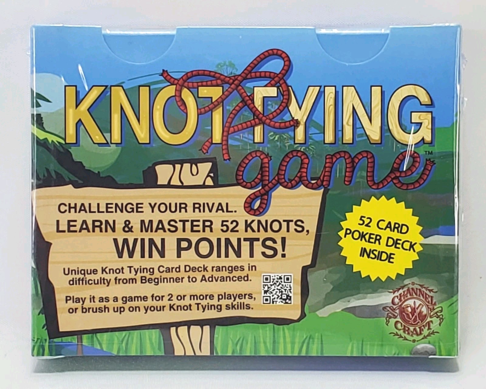 Knot Tying Game Camper’s Challenge Age 8+ Learn 44 Knots ▪︎ New Sealed