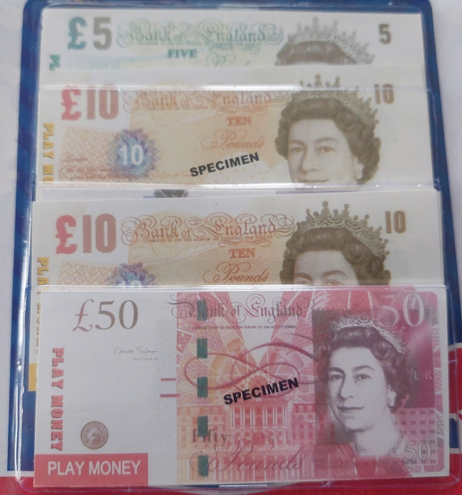 Game for children 3+, Play Money, coins and banknotes, 35 pieces, China for UK