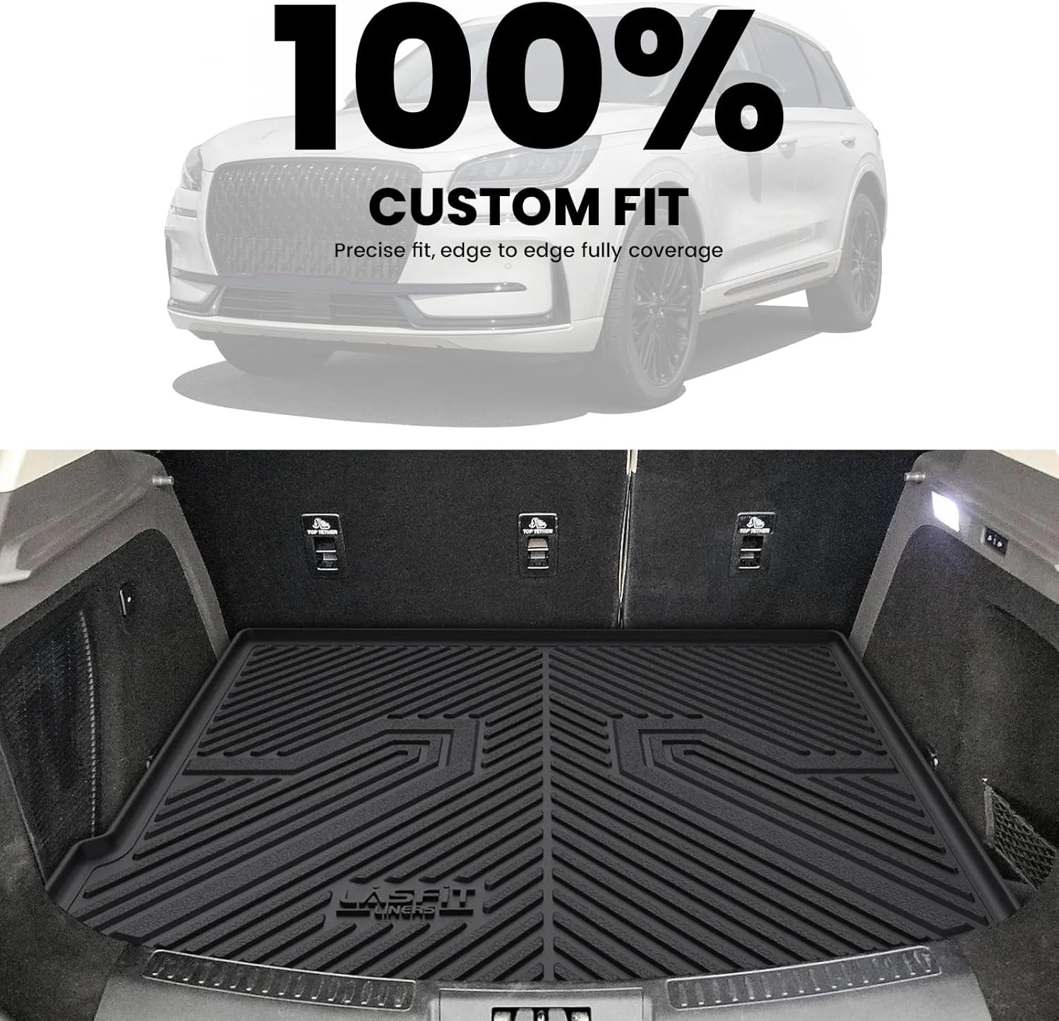 LASFIT Cargo Mat for Lincoln Corsair 2026 2025 2024 2023 2022 2021 2020, All Wea