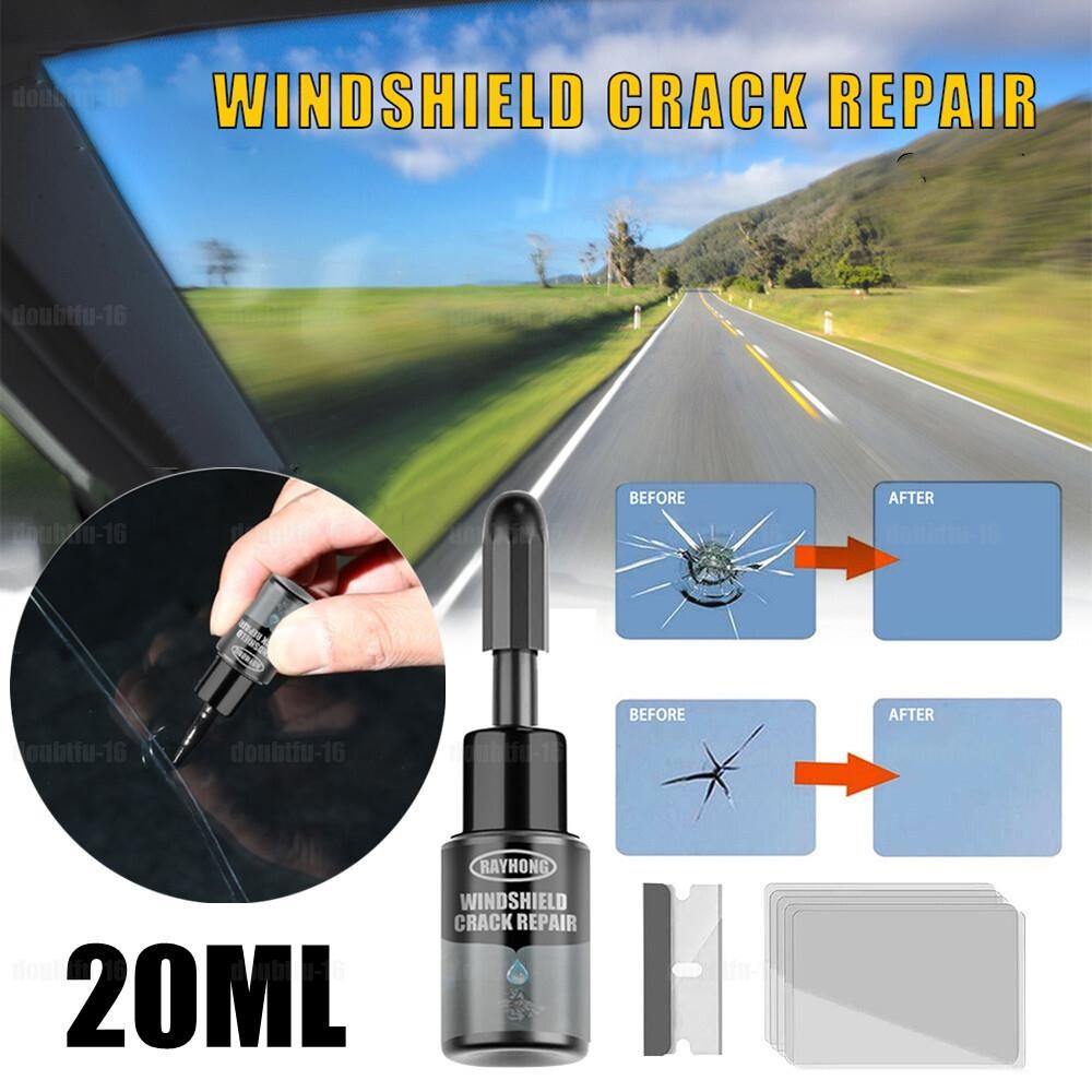 Automotive Car Windshield Glass Nano Repair Fluid Fix Kit Resin Chip Crack Tool