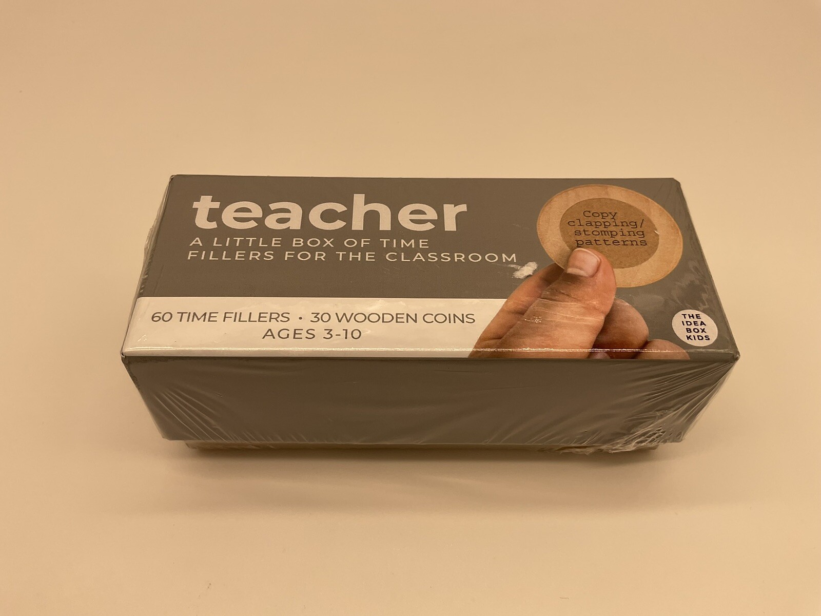 Teacher, a little box of time fillers for the classroom.