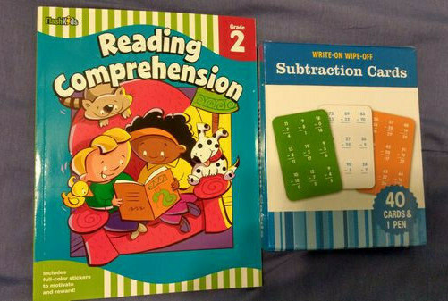 Learning Resources Reading Comprehension and Subtraction Cards