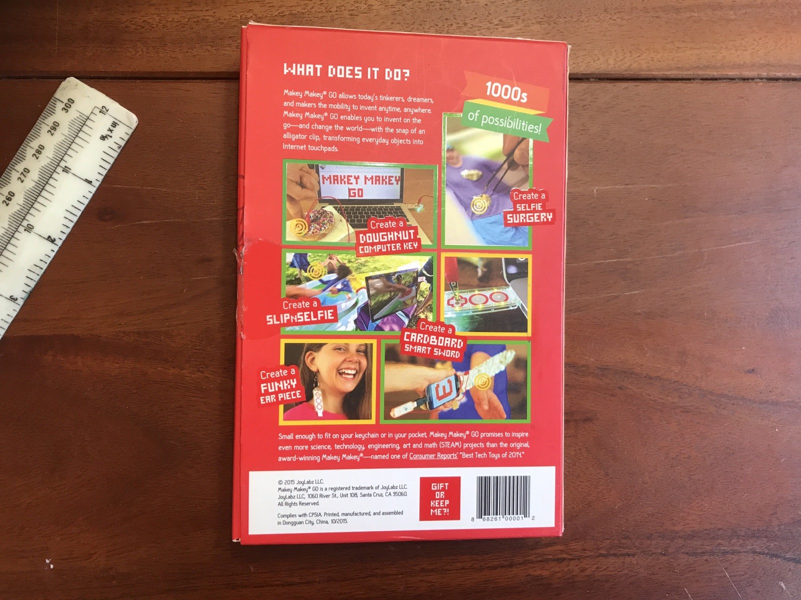 Makey Makey Go ….like the original makey makey, but smaller!