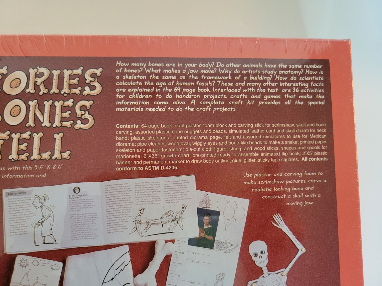 CREATIVITY FOR KIDS STORIES BONES TELL BRAND NEW BODY BASICS TO MUMMY MYSTERIES