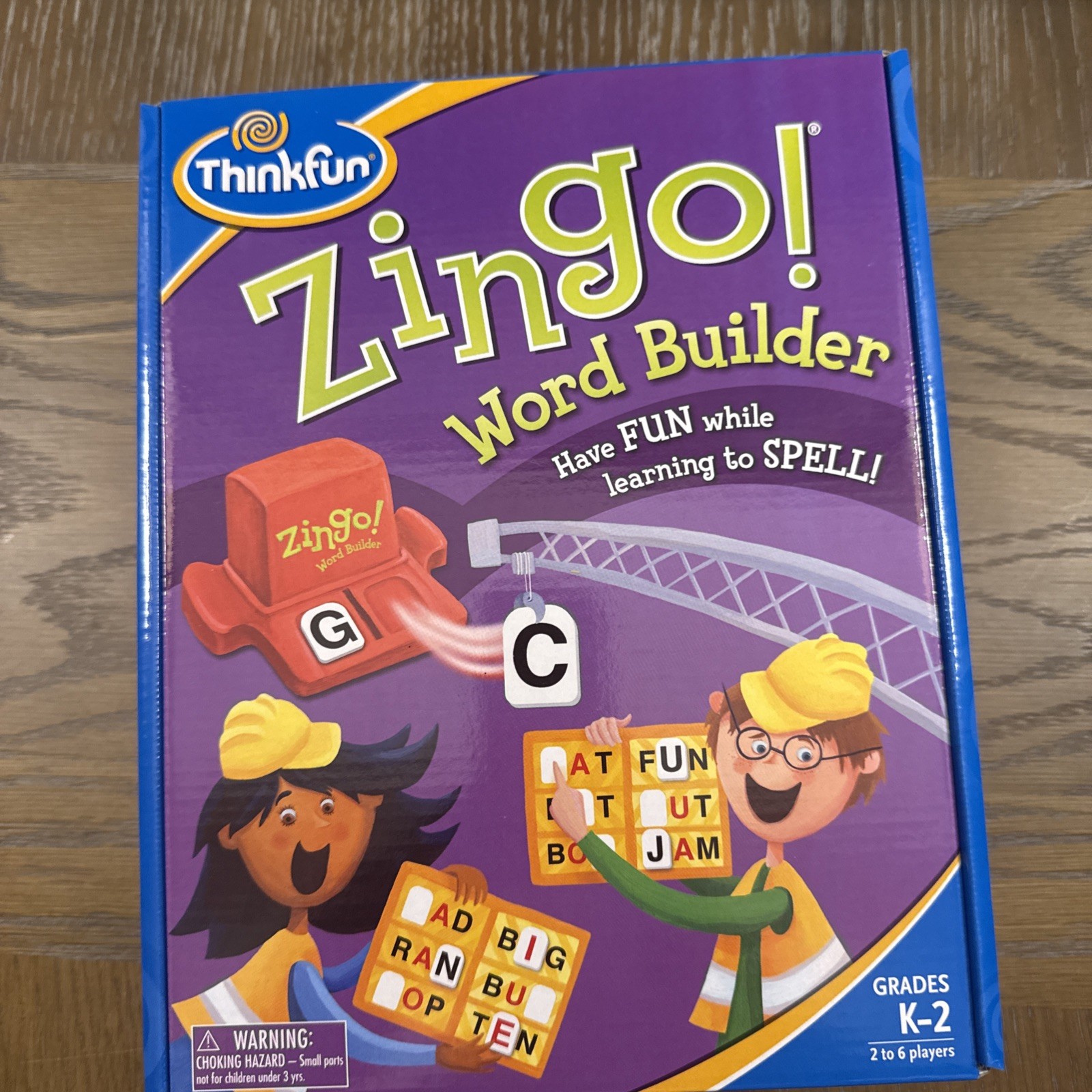 Thinkfun So go! Word Builder Reading And Spelling Game, Grades K-2 VERY GOOD