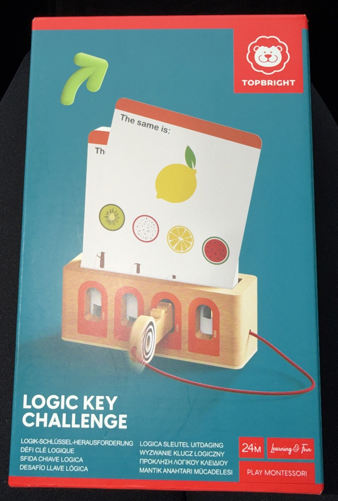 TopBright | Logic Key Challenge | 24 Months | Play Montessori