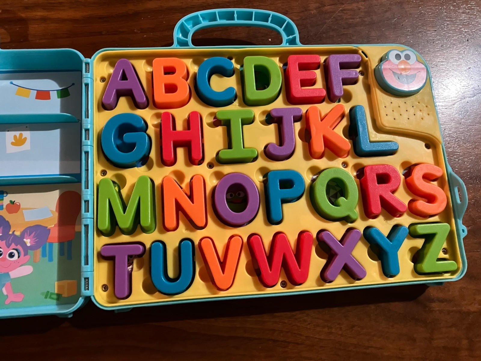 Sesame Street Elmo’s Learning Letters Bus Activity Borad
