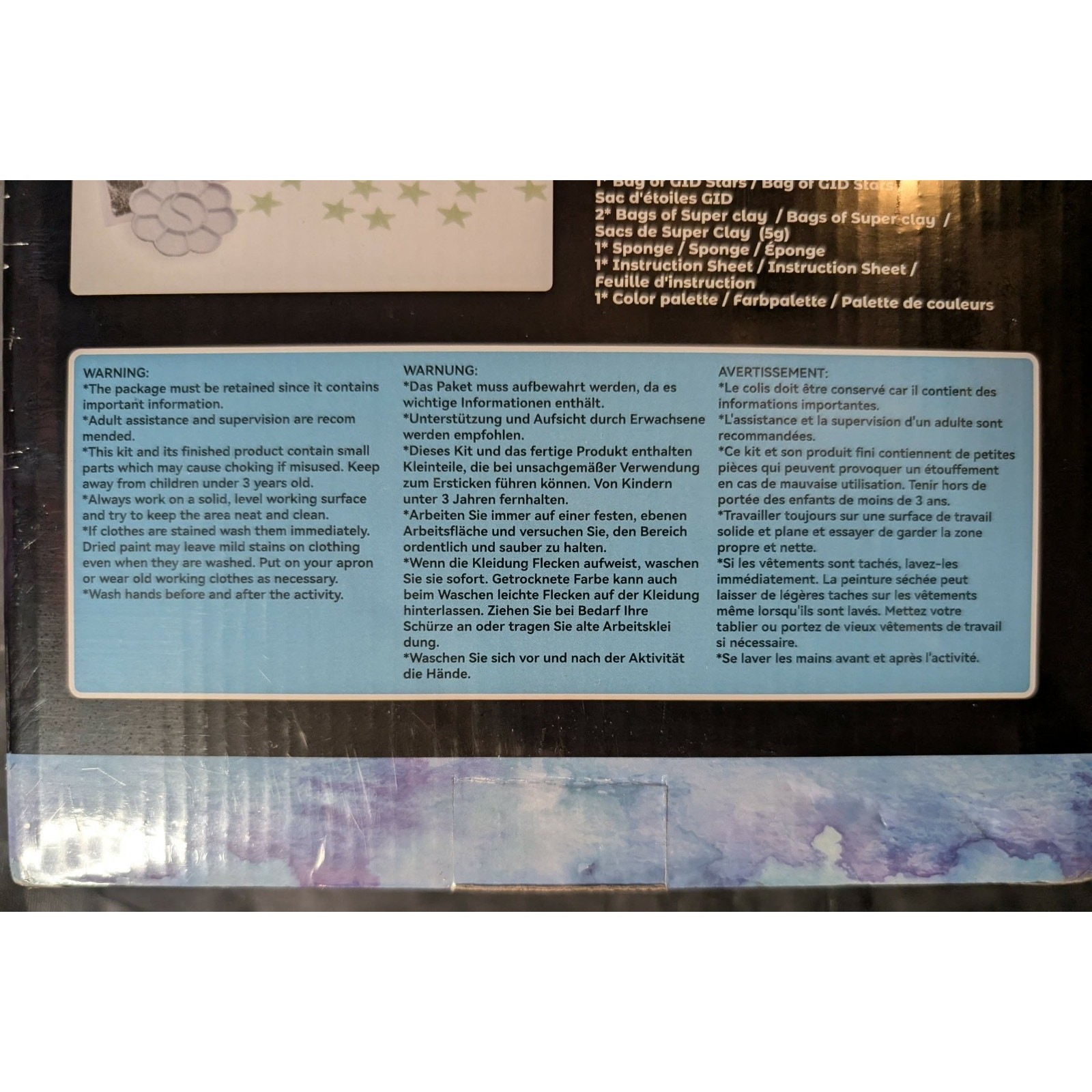 NEW! SMILESSKIDDO Galaxy Rock Painting Science Kit. Kids Experiments Crafts Gift