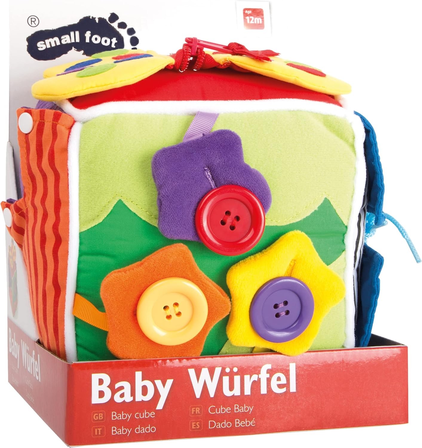 Baby’s Soft Play Cube with multi activity