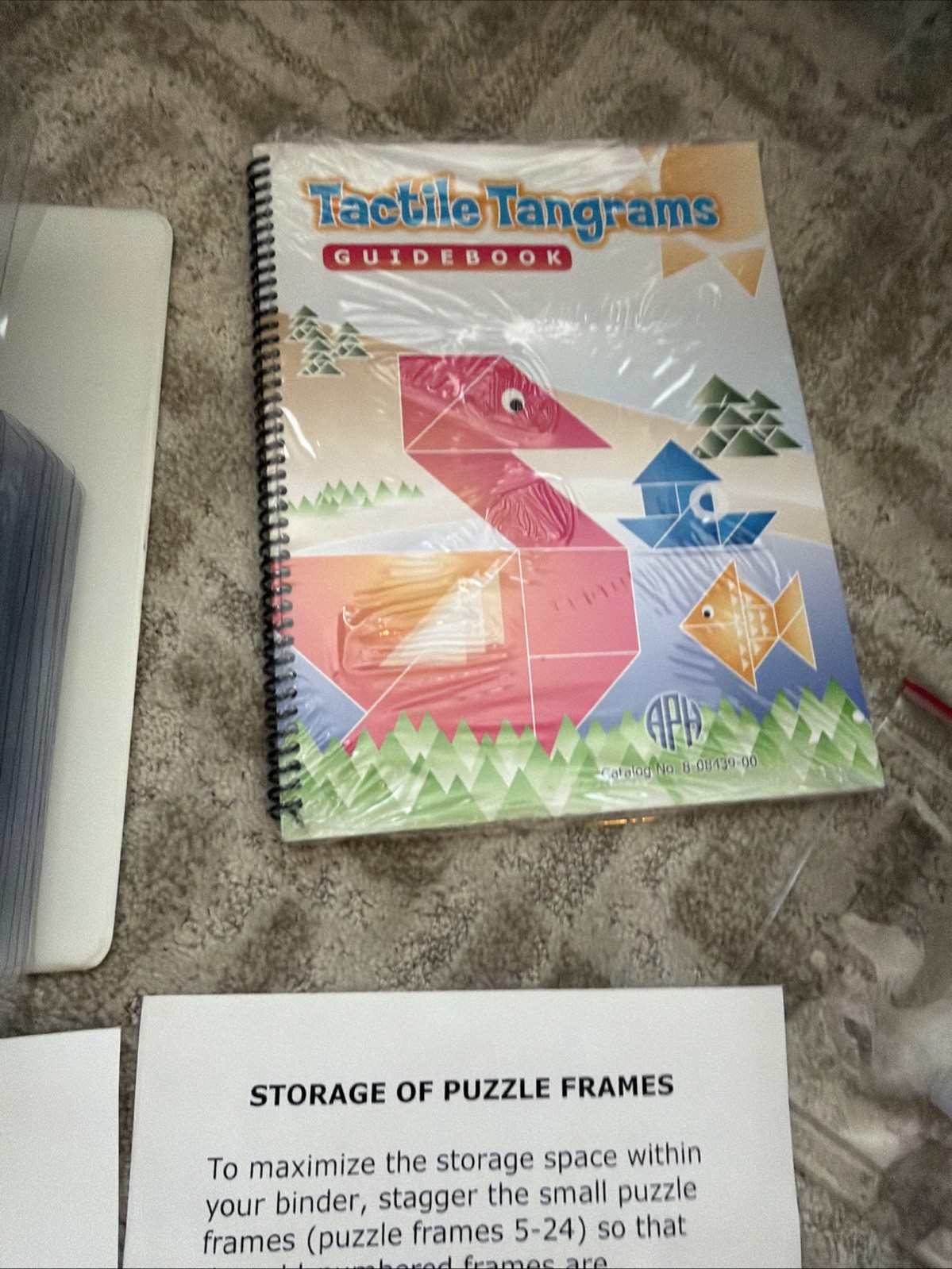 American Printing House Tactile Tangrams Set