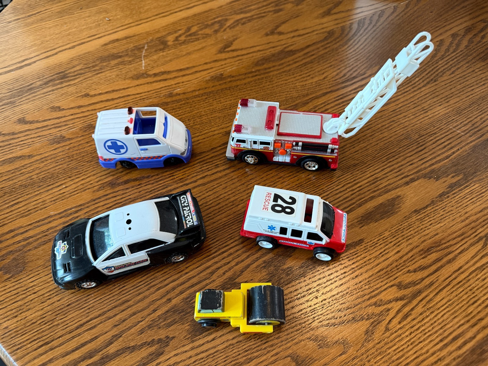 Sand Tray Play Therapy Miniatures First Responder Vehicles Police Fire Tonka Lot