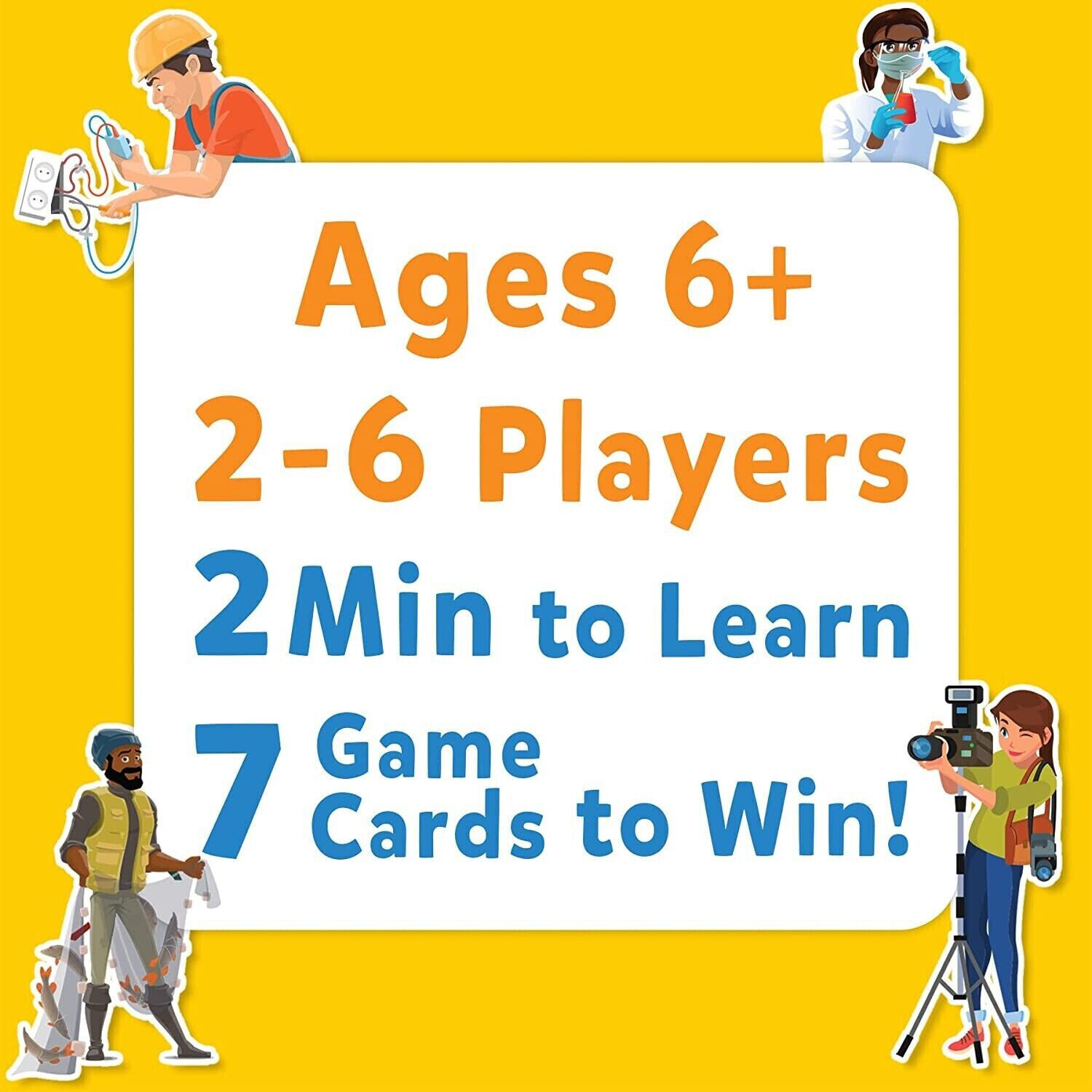 Skillmatics Card Game : Guess in 10 Inspiring Professions | Gifts for Ages 6+Yrs