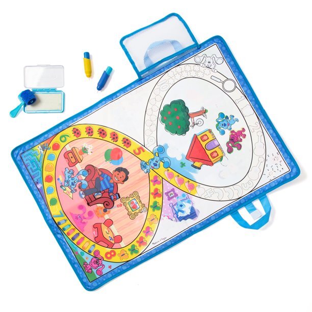 Melissa & Doug BLUE’S CLUES & YOU WATER WOW ACTIVITY MAT—33021