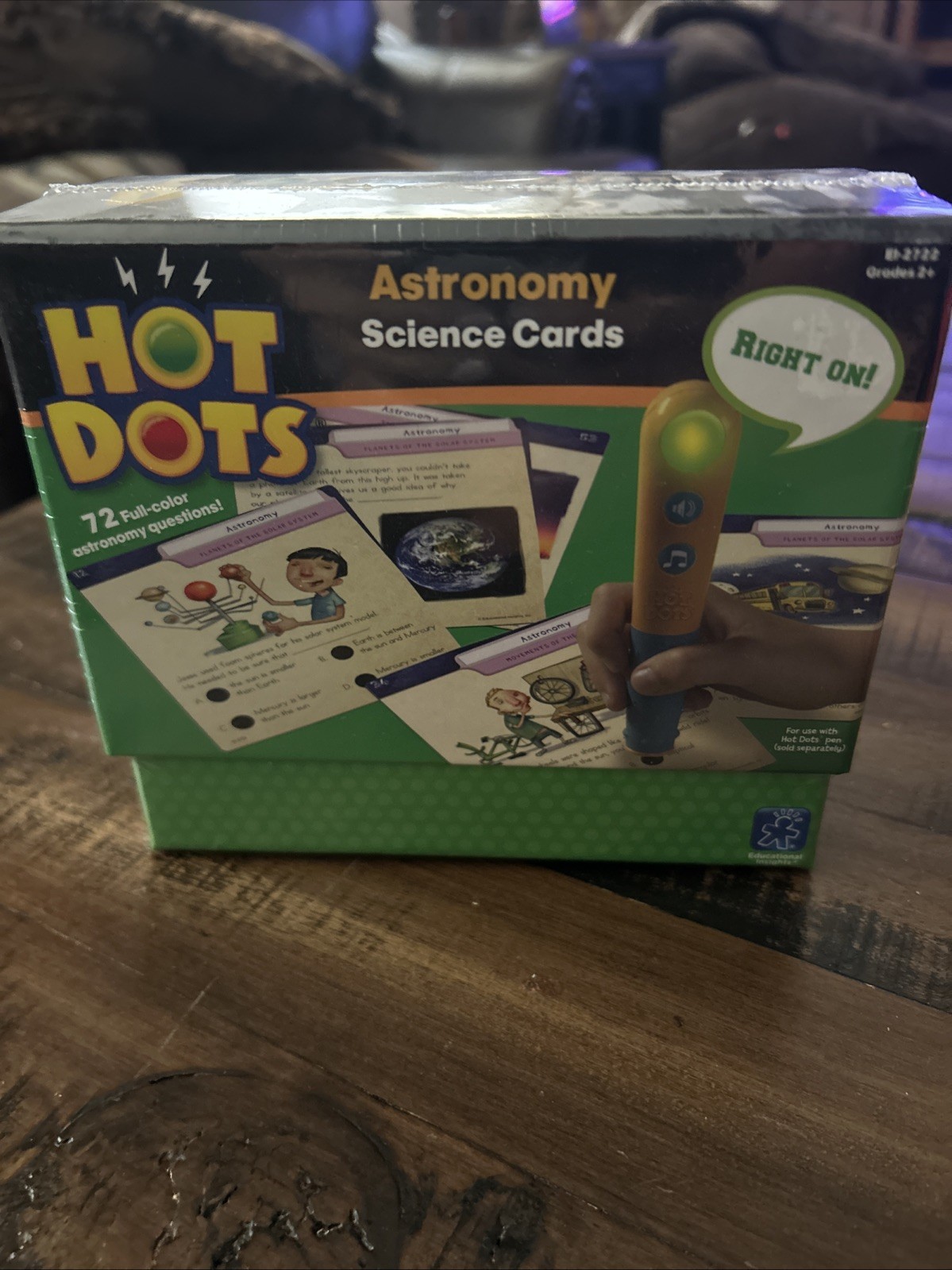 Hot Dots Astronomy Science Cards – Educational Insight Homeschool Teacher SEALED