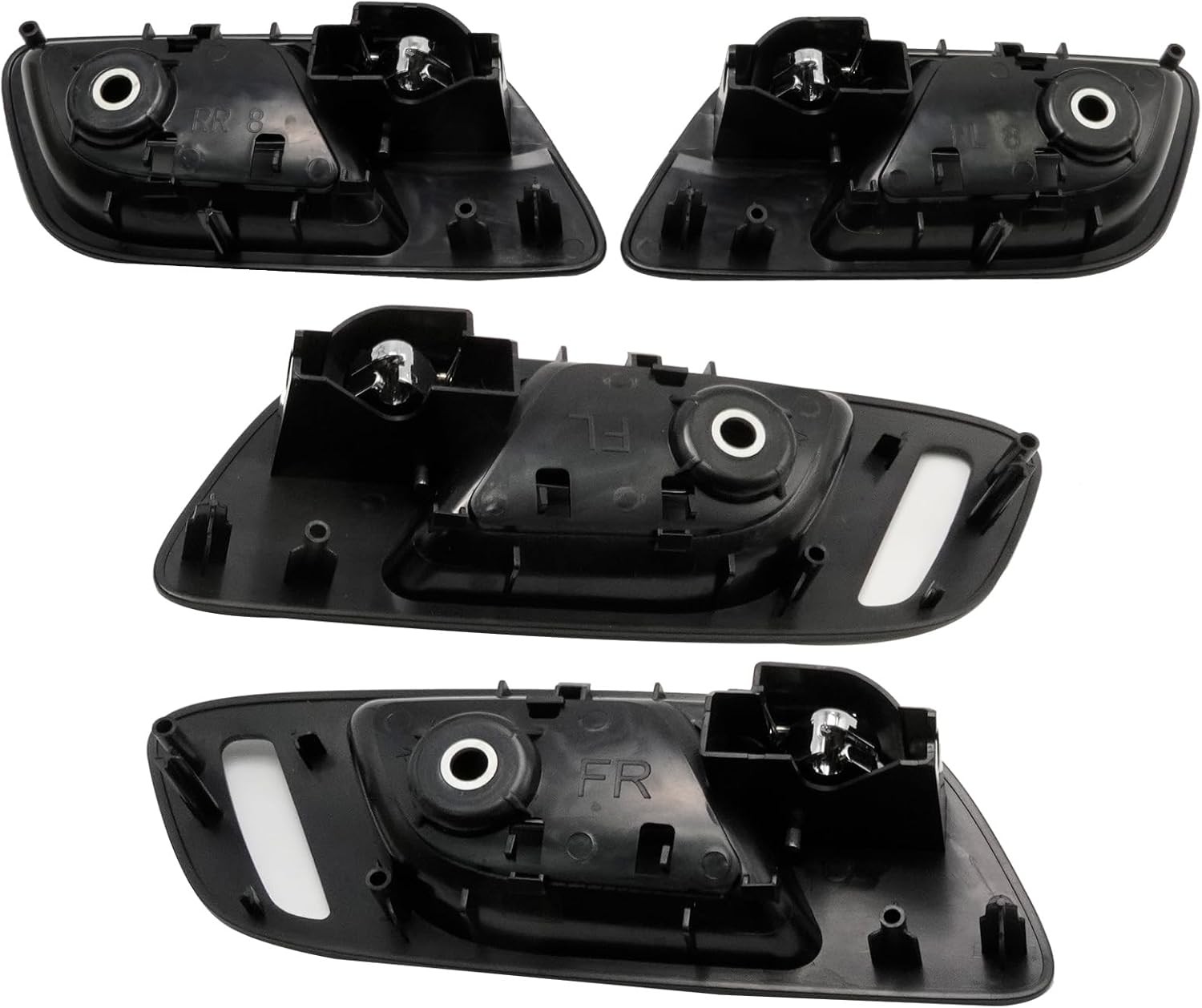 4 Pcs Front Rear Inside Interior Inner Door Handle, Replacement for Chevrolet: