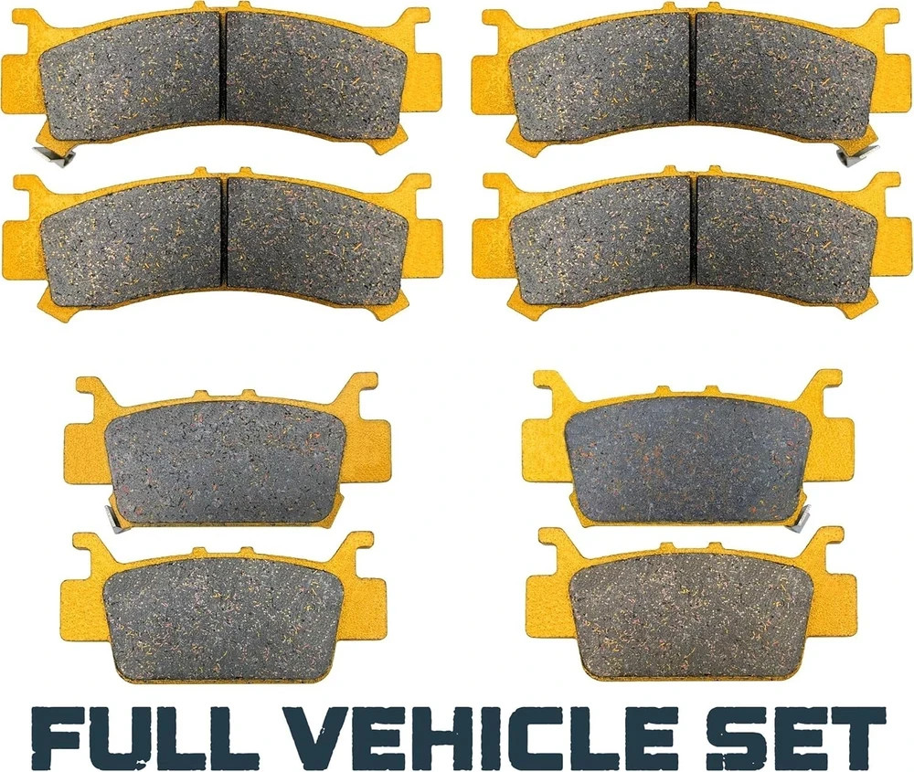 Ceramic Brake Pad Set for Honda Talon 1000 1000R 1000X 1000X-4 1000R-4 2019,
