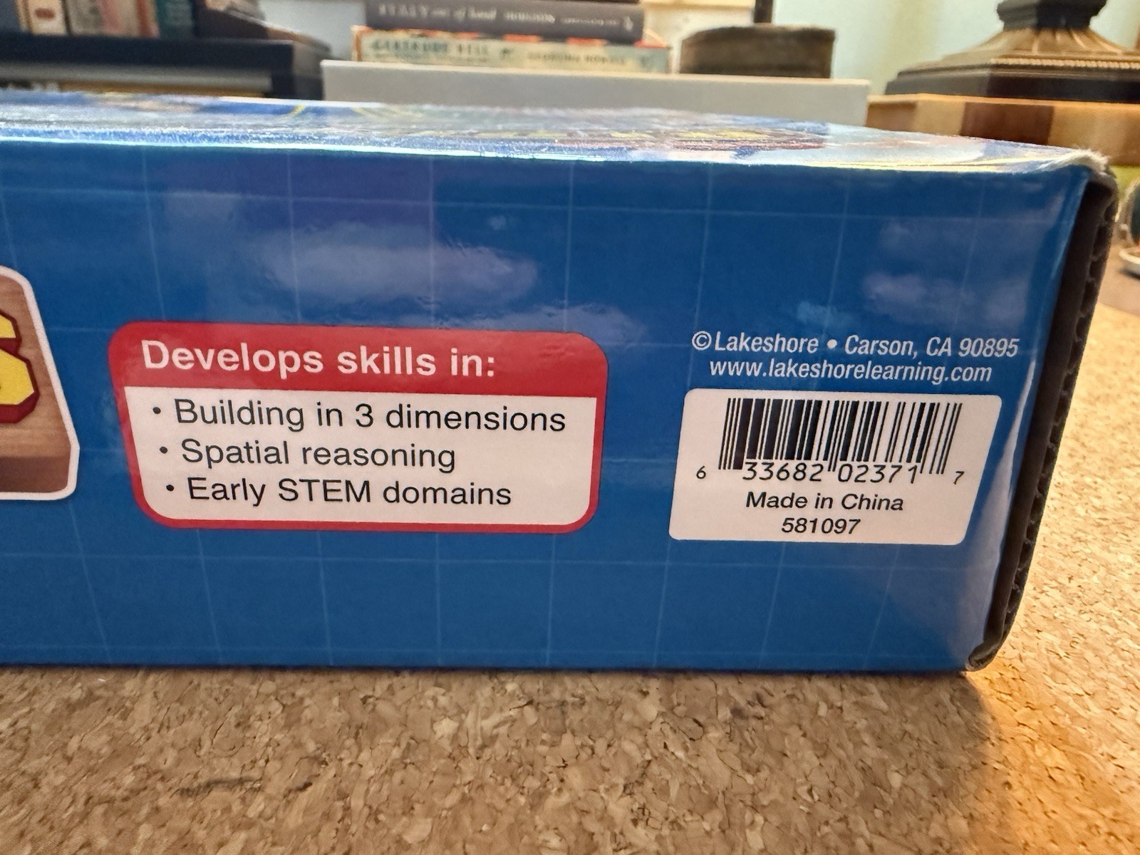 Lakeshore FF579 Blocks Blueprints Learning Center Stem Education Building Set