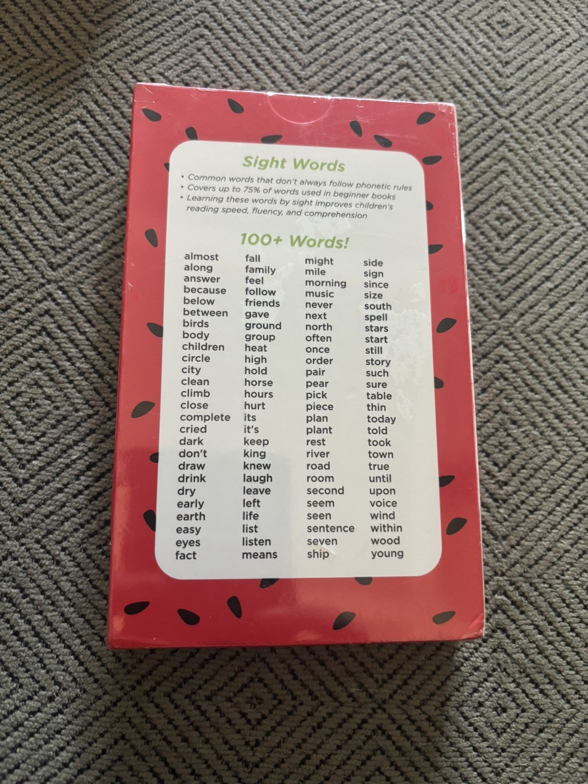Sight Words Flash Cards by Think Tank Scholar-2 packs, Grades 1 & 2
