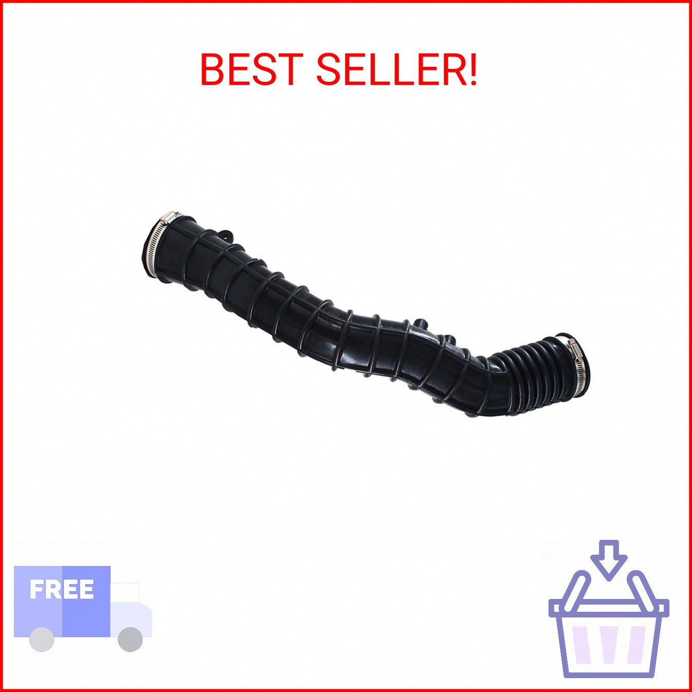 Turbocharger Intercooler-Air Inlet Tube Air Intake Hose Replacement for BMW 228i